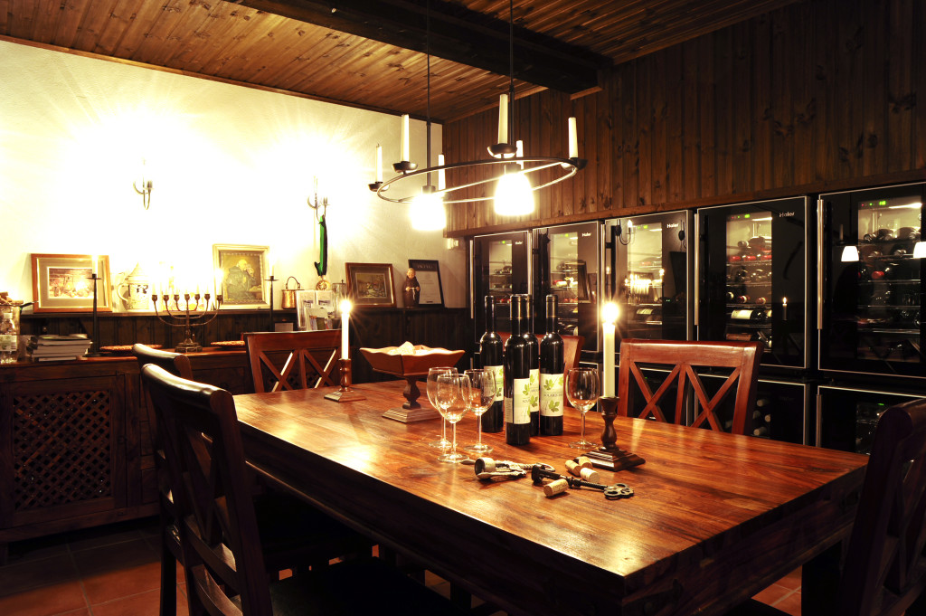 Föredrag i vinkällaren